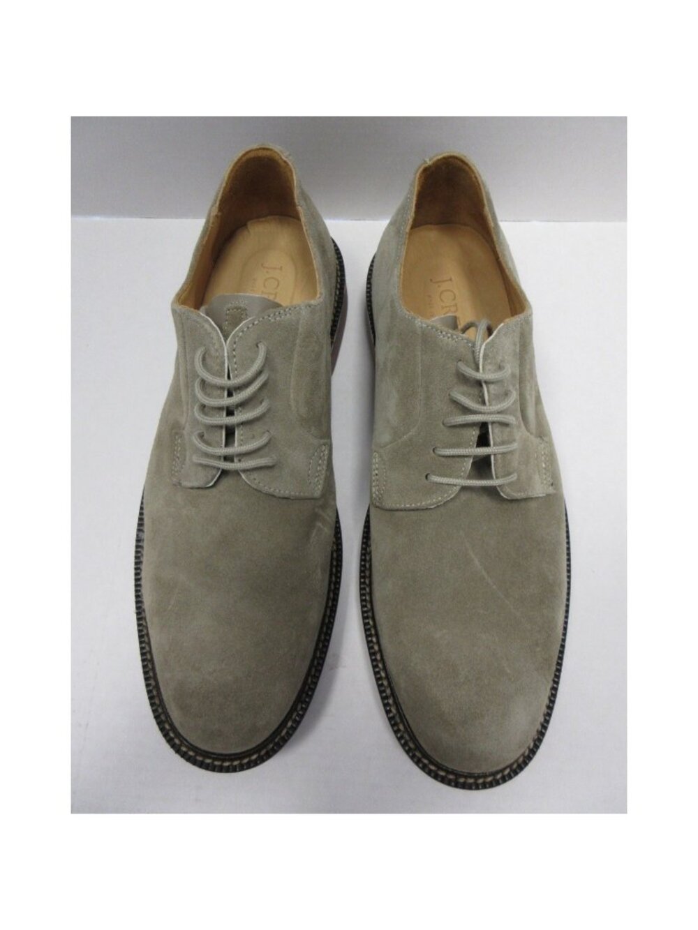 J Crew Shoes 11.5 Suede Leather Derby Lug Sole Lace Up Y2K Made Italy